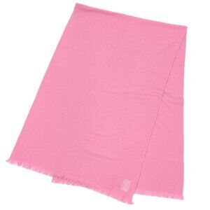 Hermes Pink Cashmere Shawl